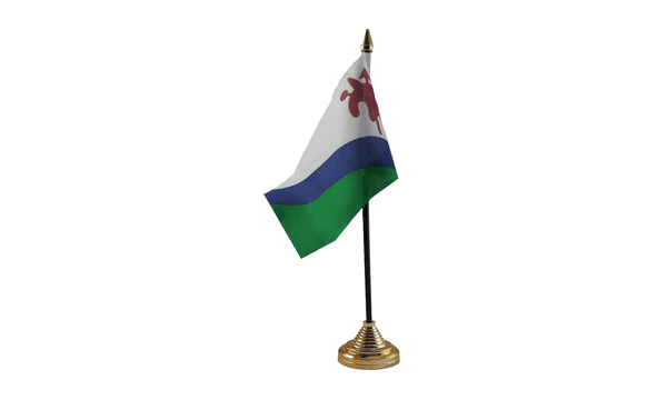Lesotho Old Table Flags